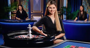 Antarmuka permainan slot Bonanza Gold dengan kombinasi reel dan simbol yang berwarna